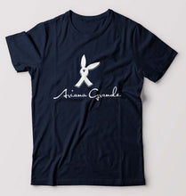 Load image into Gallery viewer, Ariana Grande T-Shirt for Men-S(38 Inches)-Navy Blue-Ektarfa.online
