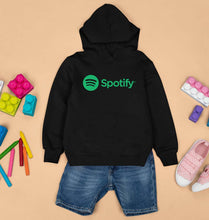 Load image into Gallery viewer, Spotify Kids Hoodie for Boy/Girl-Black-Ektarfa.online
