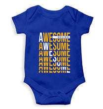 Load image into Gallery viewer, Awesome Kids Romper For Baby Boy/Girl-0-5 Months(18 Inches)-Royal Blue-Ektarfa.online
