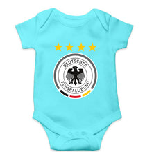 Load image into Gallery viewer, Germany Football Kids Romper For Baby Boy/Girl-0-5 Months(18 Inches)-Sky Blue-Ektarfa.online
