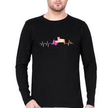 Load image into Gallery viewer, Piano Full Sleeves T-Shirt for Men-Black-Ektarfa.online
