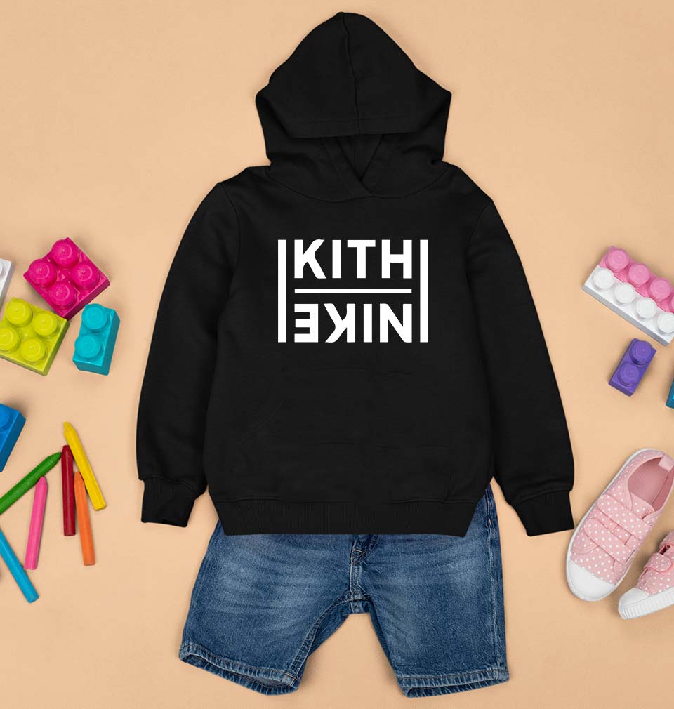 Kith Kids Hoodie for Boy/Girl-0-1 Year(22 Inches)-Black-Ektarfa.online