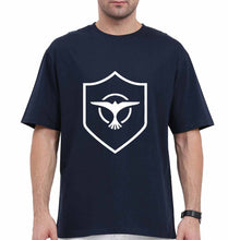 Load image into Gallery viewer, Tiesto Oversized T-Shirt for Men-Navy Blue-Ektarfa.online
