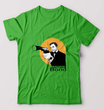 Load image into Gallery viewer, James Bond 007 T-Shirt for Men-flag green-Ektarfa.online
