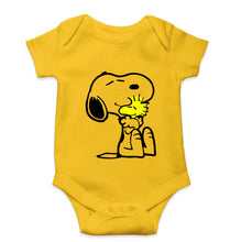 Load image into Gallery viewer, Snoopy Kids Romper For Baby Boy/Girl-0-5 Months(18 Inches)-Yellow-Ektarfa.online
