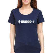 Load image into Gallery viewer, Gym Focus T-Shirt for Women-Navy Blue-Ektarfa.online
