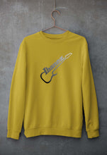 Load image into Gallery viewer, Ibanez Guitar Unisex Sweatshirt for Men/Women-S(40 Inches)-Mustard Yellow-Ektarfa.online
