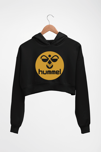 Hummel Crop HOODIE FOR WOMEN-Black-Ektarfa.online