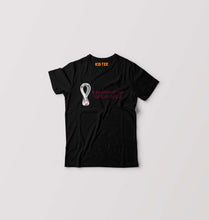Load image into Gallery viewer, FIFA World Cup Qatar 2022 Kids T-Shirt for Boy/Girl-0-1 Year(20 Inches)-Black-Ektarfa.online
