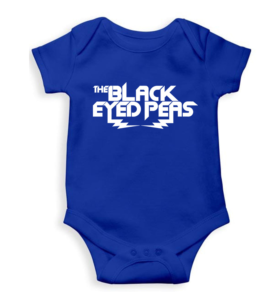 Black Eyed Peas Kids Romper For Baby Boy/Girl-0-5 Months(18 Inches)-Royal Blue-Ektarfa.online