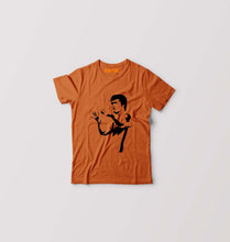 Load image into Gallery viewer, Bruce Lee Kids T-Shirt for Boy/Girl-0-1 Year(20 Inches)-Orange-Ektarfa.online
