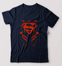 Load image into Gallery viewer, Superman Superhero T-Shirt for Men-Navy Blue-Ektarfa.online
