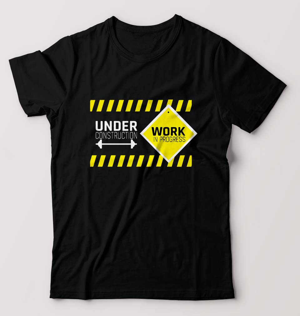 Gym Workout T-Shirt for Men-Black-Ektarfa.online