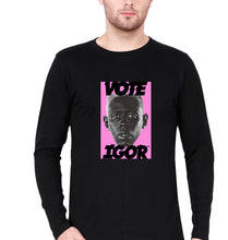 Load image into Gallery viewer, Igor Full Sleeves T-Shirt for Men-Black-Ektarfa.online
