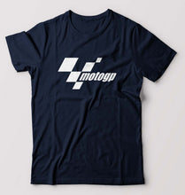 Load image into Gallery viewer, MotoGP T-Shirt for Men-S(38 Inches)-Navy Blue-Ektarfa.online
