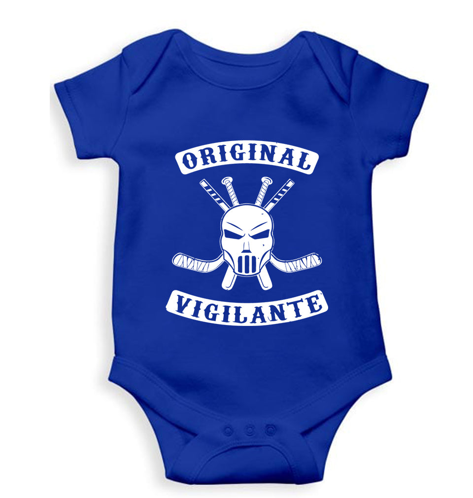 Casey Jones Kids Romper For Baby Boy/Girl-Royal Blue-Ektarfa.online