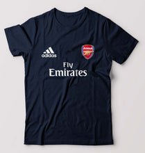 Load image into Gallery viewer, Arsenal T-Shirt for Men-S(38 Inches)-Navy Blue-Ektarfa.online
