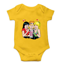 Load image into Gallery viewer, Archie Kids Romper For Baby Boy/Girl-0-5 Months(18 Inches)-Yellow-Ektarfa.online
