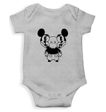 Load image into Gallery viewer, Kaws Mickey Kids Romper For Baby Boy/Girl-0-5 Months(18 Inches)-Grey-Ektarfa.online
