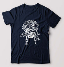 Load image into Gallery viewer, Iron Maiden T-Shirt for Men-S(38 Inches)-Navy Blue-Ektarfa.online
