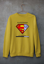 Load image into Gallery viewer, Superman Gym Unisex Sweatshirt for Men/Women-Mustard Yellow-Ektarfa.online
