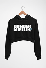 Load image into Gallery viewer, Dunder Mifflin Crop HOODIE FOR WOMEN
