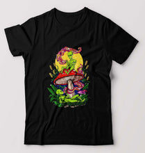 Load image into Gallery viewer, Trippy Psychedelic Weed Stoned T-Shirt for Men-Black-Ektarfa.online
