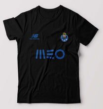 Load image into Gallery viewer, FC Porto 2021-22 T-Shirt for Men-S(38 Inches)-Black-Ektarfa.online
