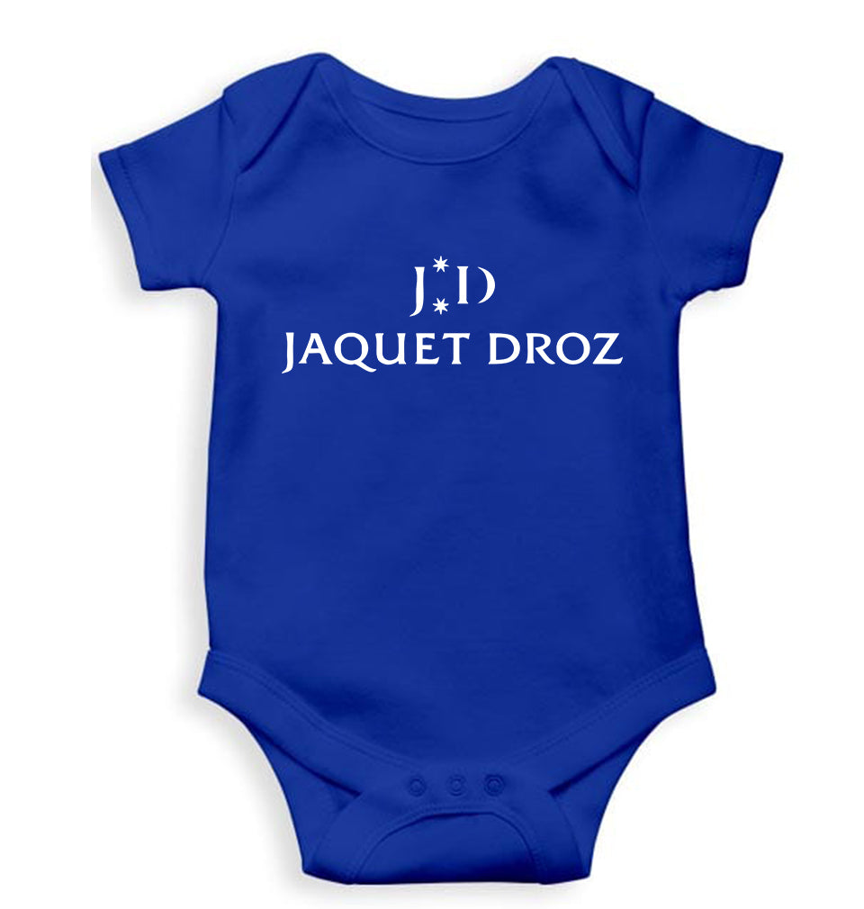 Jaquet Droz Kids Romper For Baby Boy/Girl-0-5 Months(18 Inches)-Royal Blue-Ektarfa.online