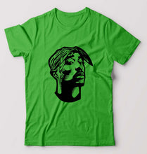 Load image into Gallery viewer, Tupac 2Pac T-Shirt for Men-S(38 Inches)-flag green-Ektarfa.online

