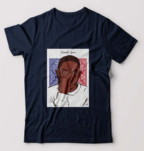 Load image into Gallery viewer, Kendrick Lamar T-Shirt for Men-S(38 Inches)-Navy Blue-Ektarfa.online
