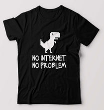 Load image into Gallery viewer, Internet T-Shirt for Men-Black-Ektarfa.online
