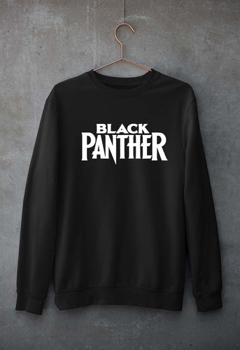 Black Panther Superhero Unisex Sweatshirt for Men/Women-Black-Ektarfa.online