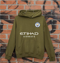 Load image into Gallery viewer, Manchester City F.C 2021-22 Unisex Hoodie for Men/Women-S(40 Inches)-Olive Green-Ektarfa.online
