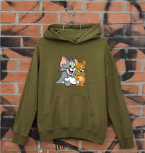 Load image into Gallery viewer, Tom and Jerry Unisex Hoodie for Men/Women-Olive Green-Ektarfa.online
