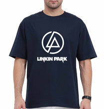 Load image into Gallery viewer, Linkin Park Oversized T-Shirt for Men-Navy Blue-Ektarfa.online
