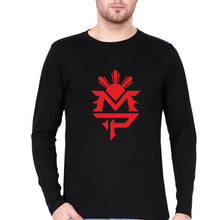 Load image into Gallery viewer, MP Manny Paquiao Pacman Full Sleeves T-Shirt for Men-Black-Ektarfa.online

