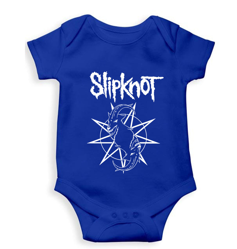 Slipknot Kids Romper For Baby Boy/Girl-0-5 Months(18 Inches)-Royal Blue-Ektarfa.online