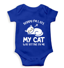 Load image into Gallery viewer, Cat Kids Romper For Baby Boy/Girl-Royal blue-Ektarfa.online
