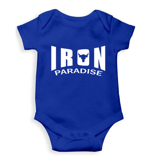 Iron Paradise Kids Romper For Baby Boy/Girl-Royal Blue-Ektarfa.online