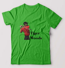 Load image into Gallery viewer, Tiger Woods T-Shirt for Men-S(38 Inches)-flag green-Ektarfa.online
