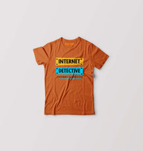 Load image into Gallery viewer, Internet Kids T-Shirt for Boy/Girl-Orange-Ektarfa.online

