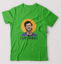Load image into Gallery viewer, CarryMinati(Ajey Nagar) T-Shirt for Men-flag green-Ektarfa.online
