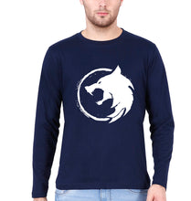 Load image into Gallery viewer, The Witcher Full Sleeves T-Shirt for Men-Navy Blue-Ektarfa.online

