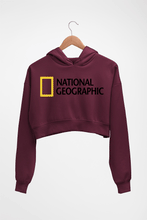 Load image into Gallery viewer, National geographic Crop HOODIE FOR WOMEN
