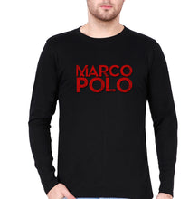 Load image into Gallery viewer, Marco Polo Full Sleeves T-Shirt for Men-Black-Ektarfa.online
