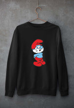 Load image into Gallery viewer, Papa Smurf Unisex Sweatshirt for Men/Women-Black-Ektarfa.online

