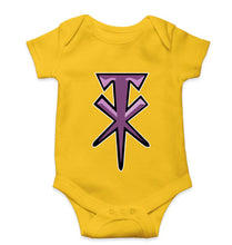 Load image into Gallery viewer, Undertaker WWE Kids Romper For Baby Boy/Girl-0-5 Months(18 Inches)-Yellow-Ektarfa.online
