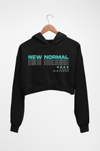 Load image into Gallery viewer, Corona New Normal Crop HOODIE FOR WOMEN
