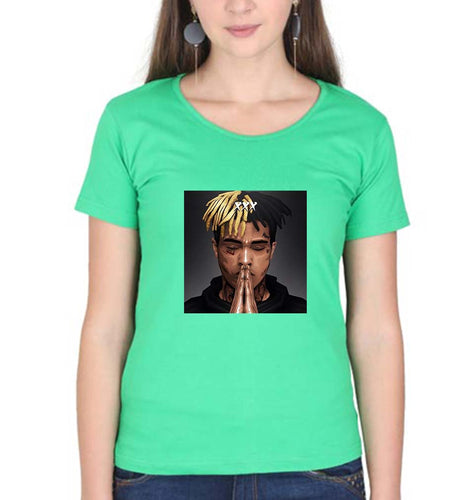 XXXTentacion T-Shirt for Women-Flag Green-Ektarfa.online